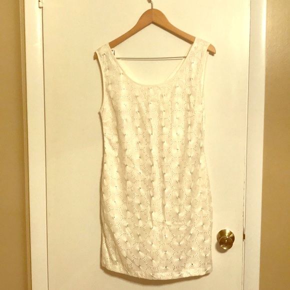 Embroidered Ivory Dress- bridal - Picture 1 of 7